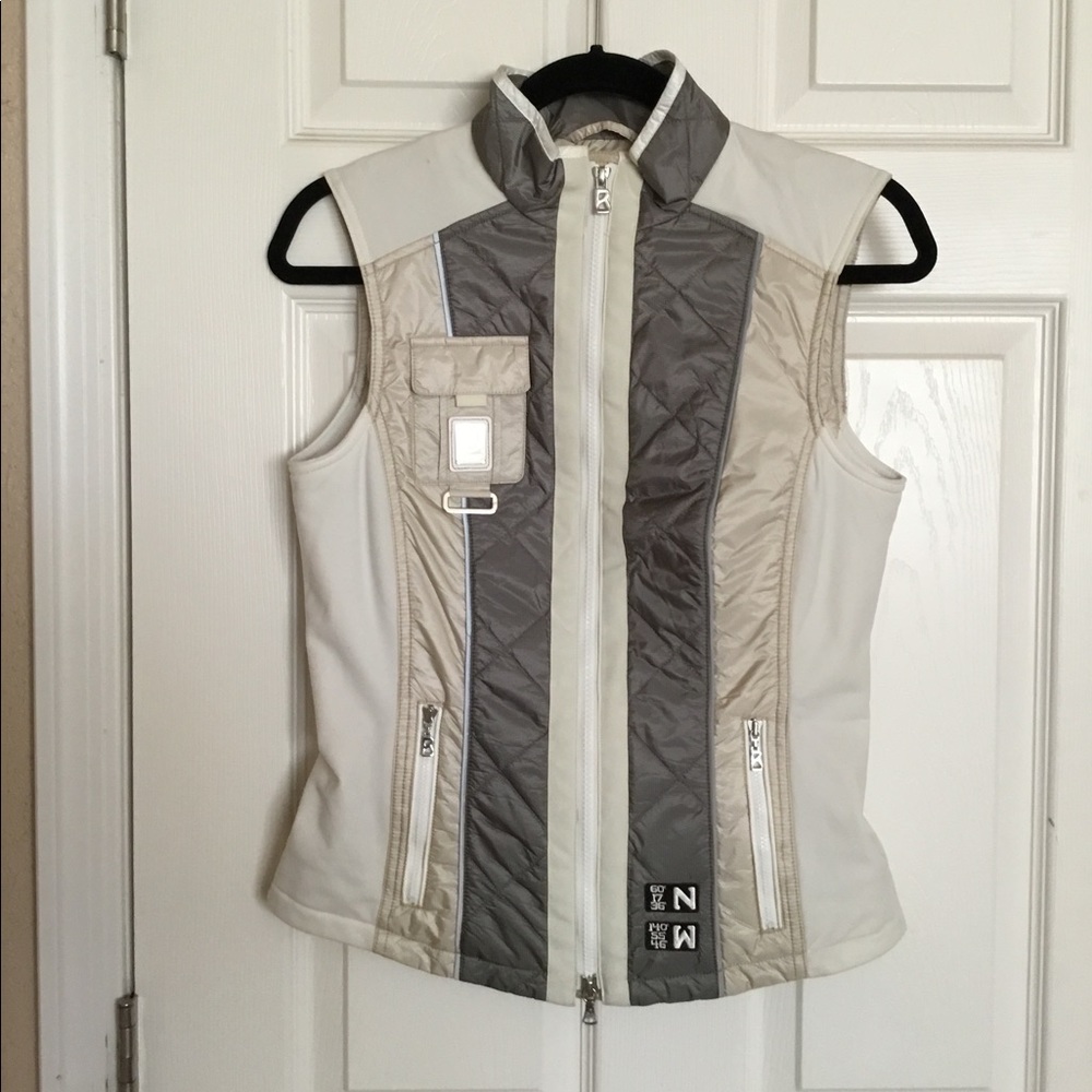 Bogner Gray/ Cream Vest Sz.6